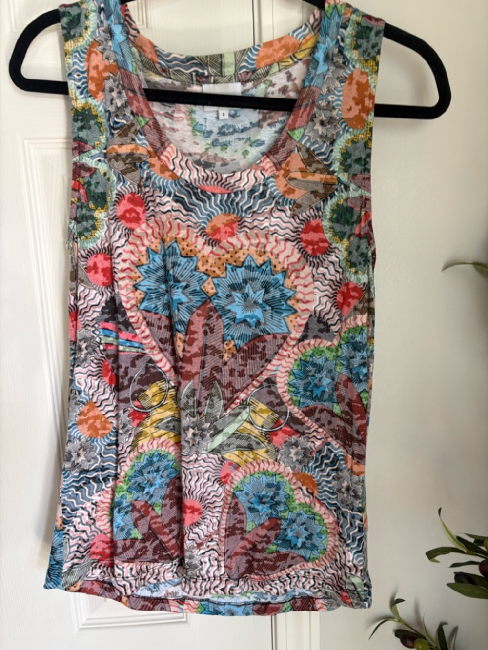 Bimba y Lola Printed Sleeveless Women’s Top - Multicolor